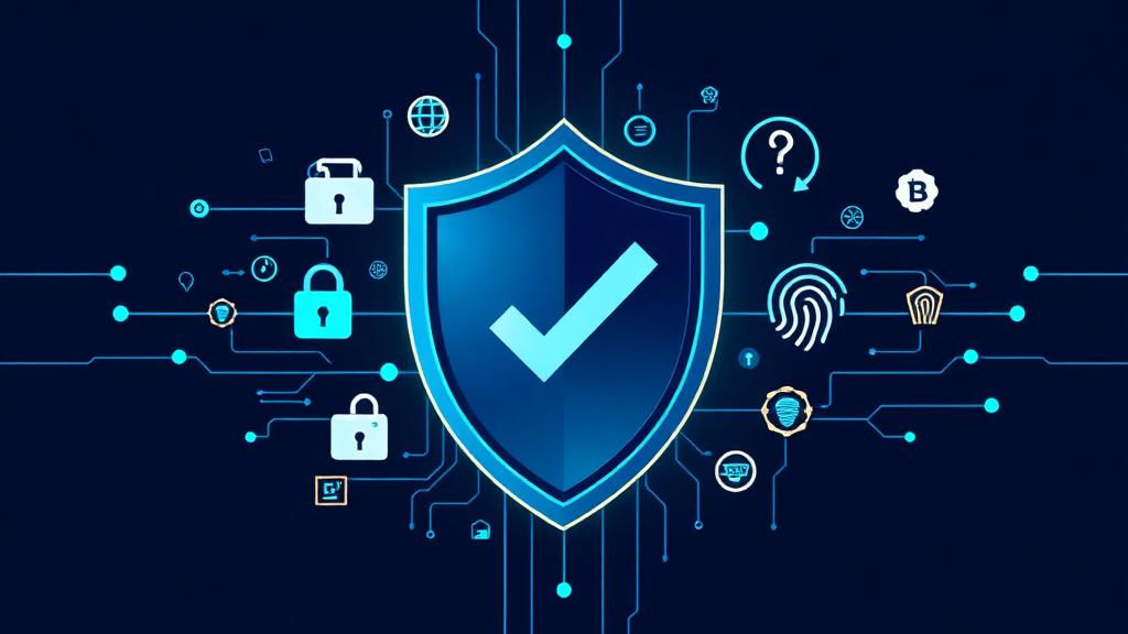 Online security quiz illustration